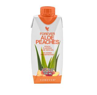 FOREVER ALOE PEACHES - 330 ML X 3 PCS